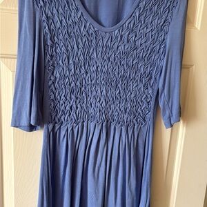 Soft Surroundings Sylvie Blue Tunic